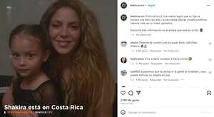 La cantante se tomó una foto con la pequeña.