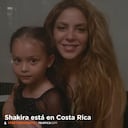 La cantante se tomó una foto con la pequeña.