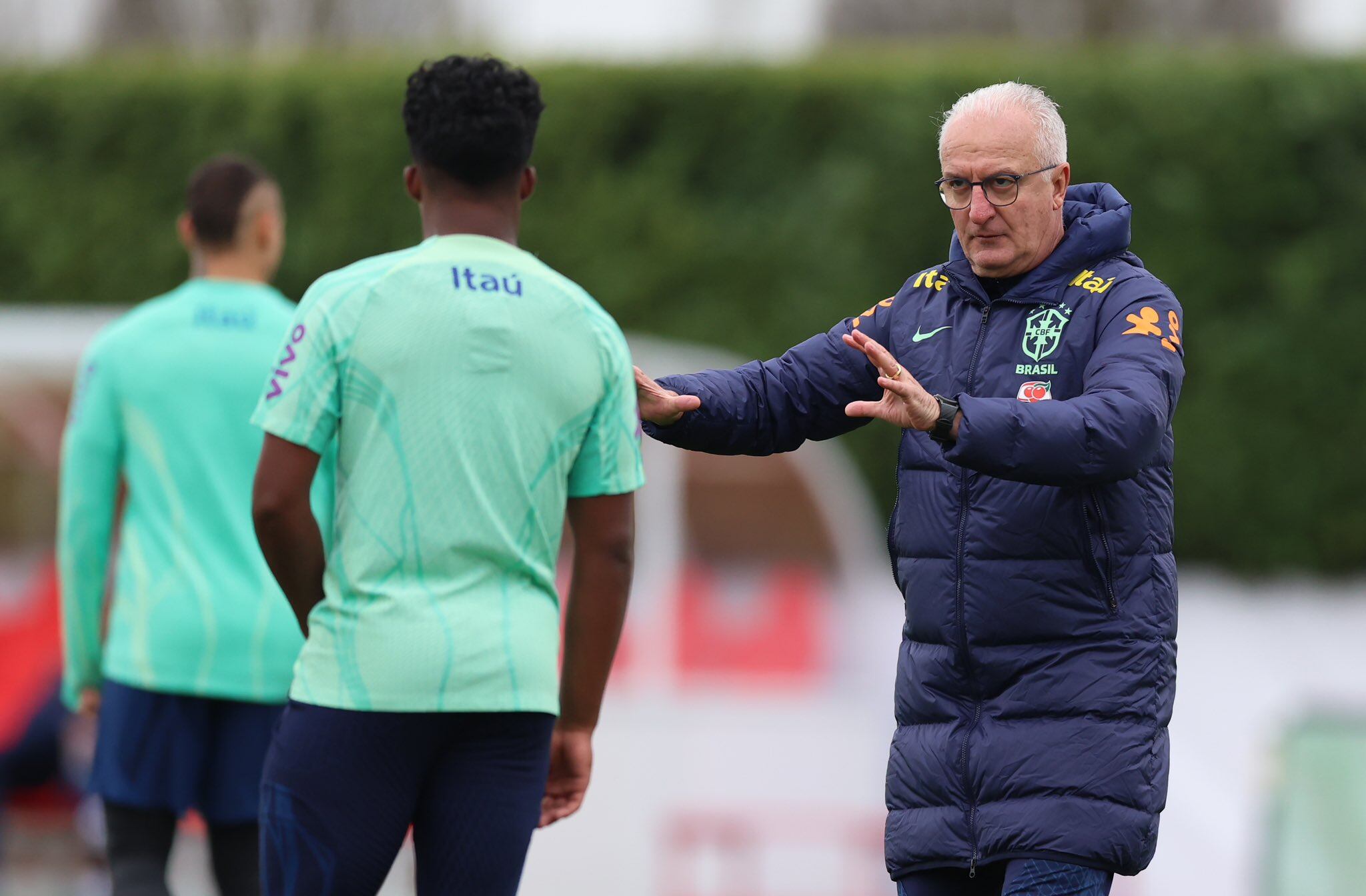 Dorival Junior se estrena como técnico de la Selección de Brasil.