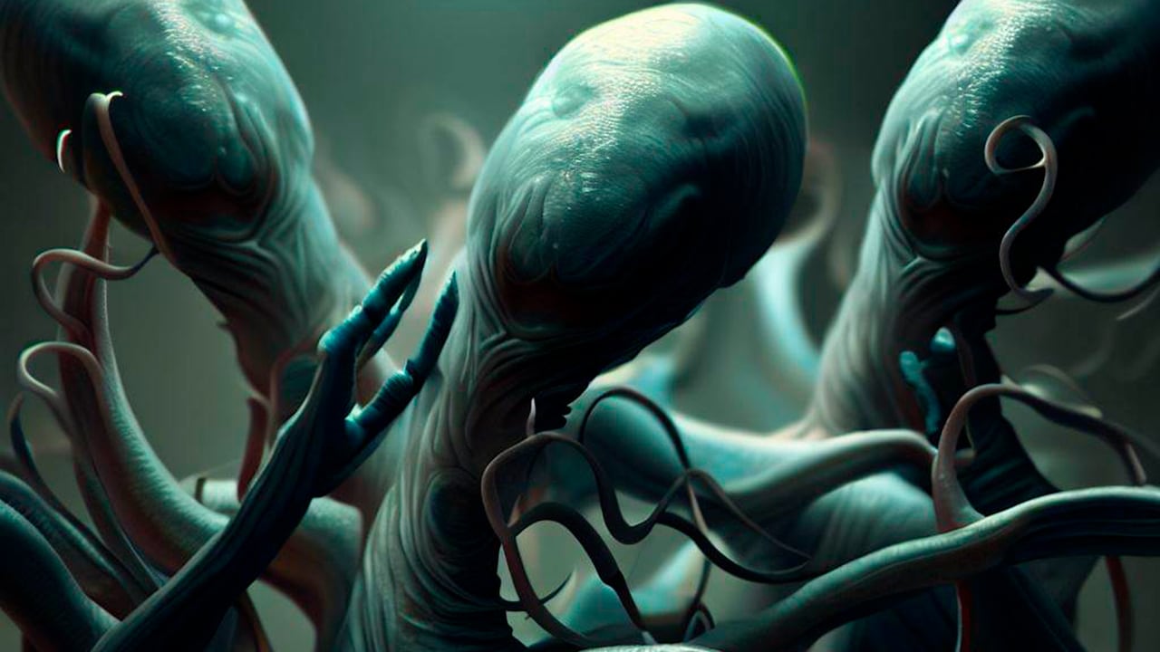 Inteligencia artificial imagina que algunas especies extraterrestres varias extremidades para sobrevivir en entornos con una poderosa gravedad.