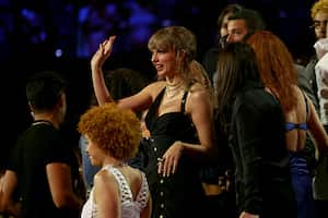 NEWARK, NEW JERSEY - SEPTEMBER 12: Taylor Swift attends the 2023 MTV Video Music Awards at Prudential Center on September 12, 2023 in Newark, New Jersey. (Photo by Mike Coppola/Getty Images for MTV)