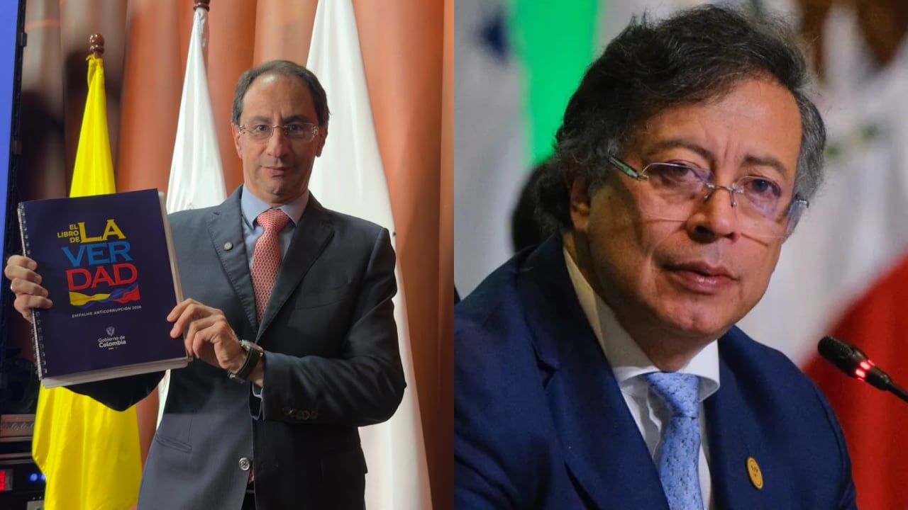 Vicepresidente José Manuel Restrepo y el expresidente Gustavo Petro.