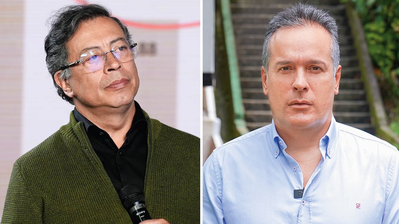 Gustavo Petro y Mauricio Salazar, alcalde de Pereira.