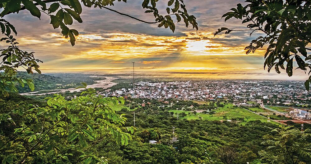 Panorámica de Yopal, capital de Casanare, donde el descubrimiento de petróleo en los años ochenta generó corrupción y derroche.  