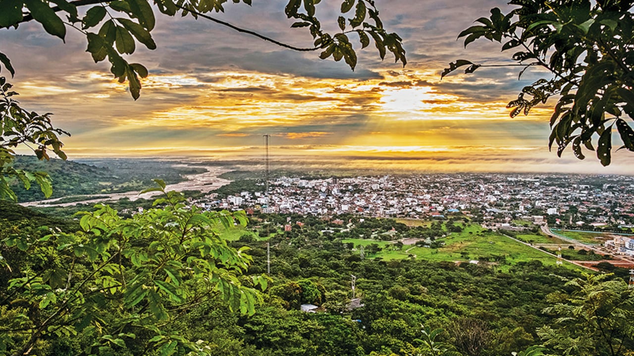 Panorámica de Yopal, capital de Casanare, donde el descubrimiento de petróleo en los años ochenta generó corrupción y derroche.
