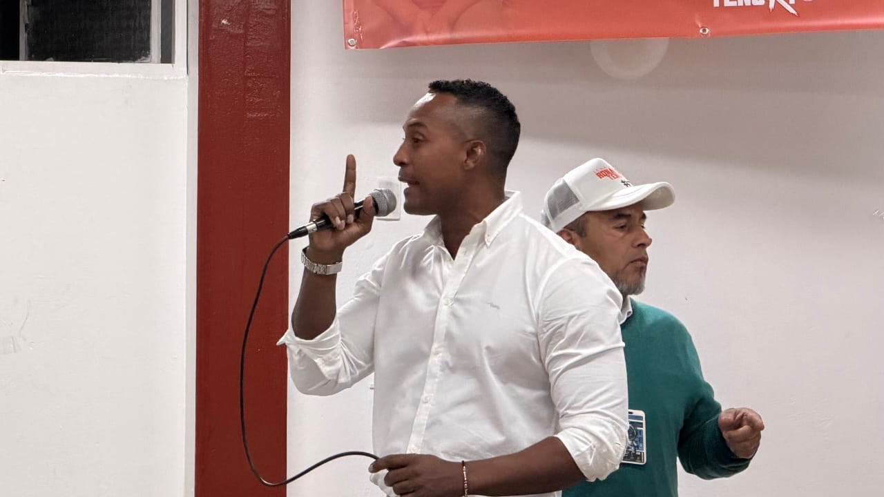 Ronald Tenorio, líder del Pacífico colombiano e integrante de la lista Frente Amplio