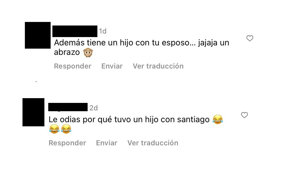 La actriz recibió chistes relacionados con el supuesto hijo de Santiago Alarcón y Shakira.