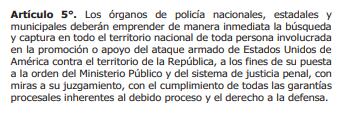 Decreto de conmoción exterior en Venezuela.