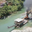 Operativo interinstitucional logra destrucción de yacimiento de minería ilegal en el Cauca.