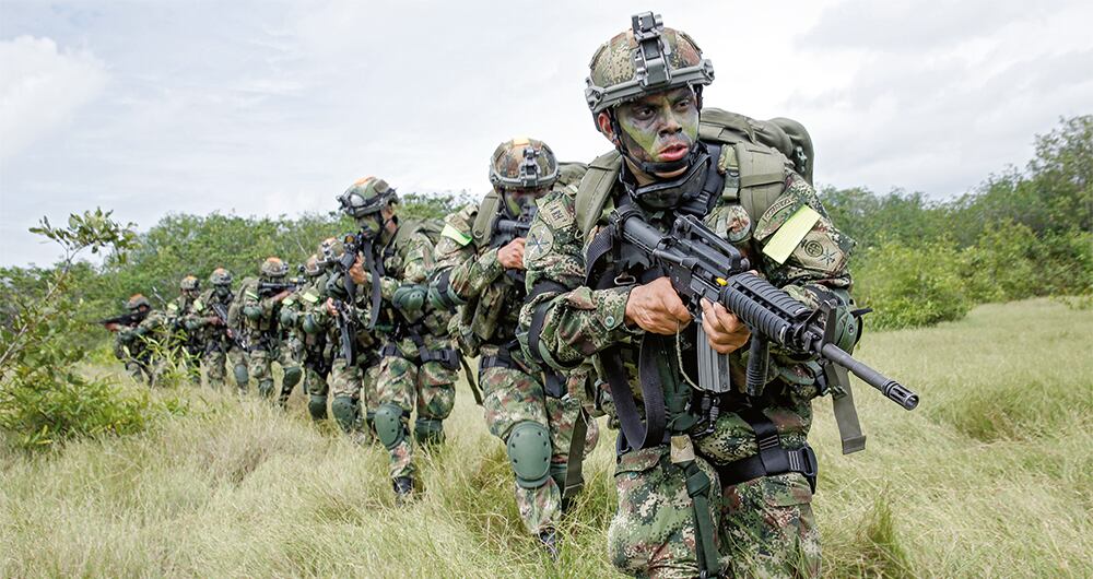 Operaciones militares continúan en la zona. 