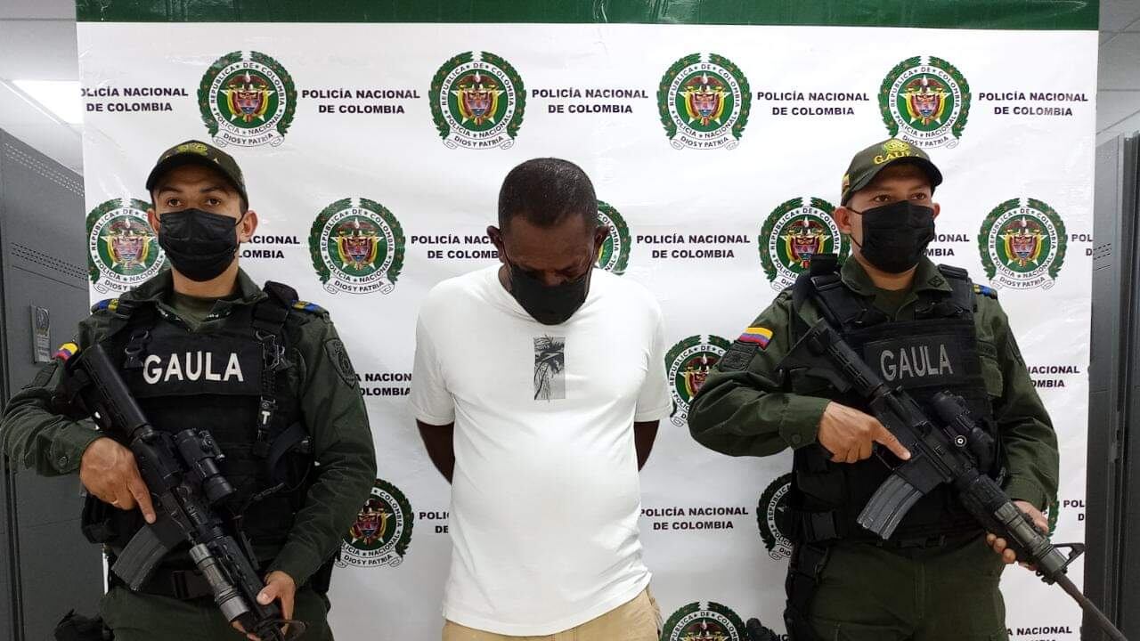Capturado alias Pirata, presunto cabecilla del Clan del Golfo para temas de narcotráfico.