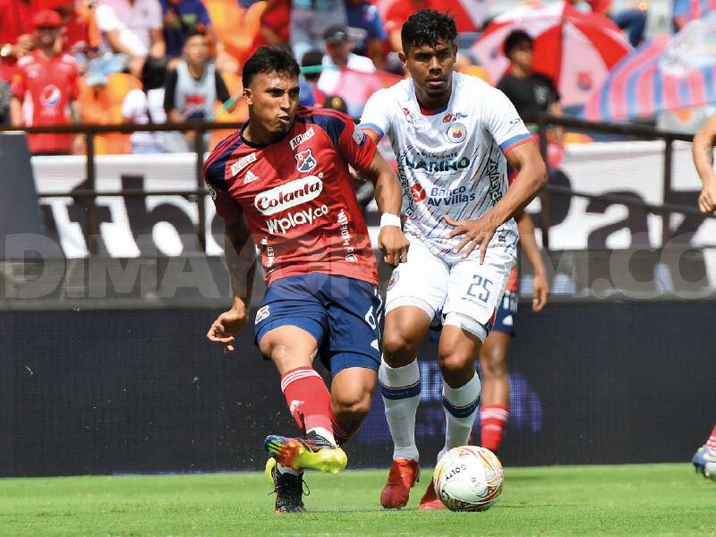 Imágenes del partido entre Medellín y Pasto