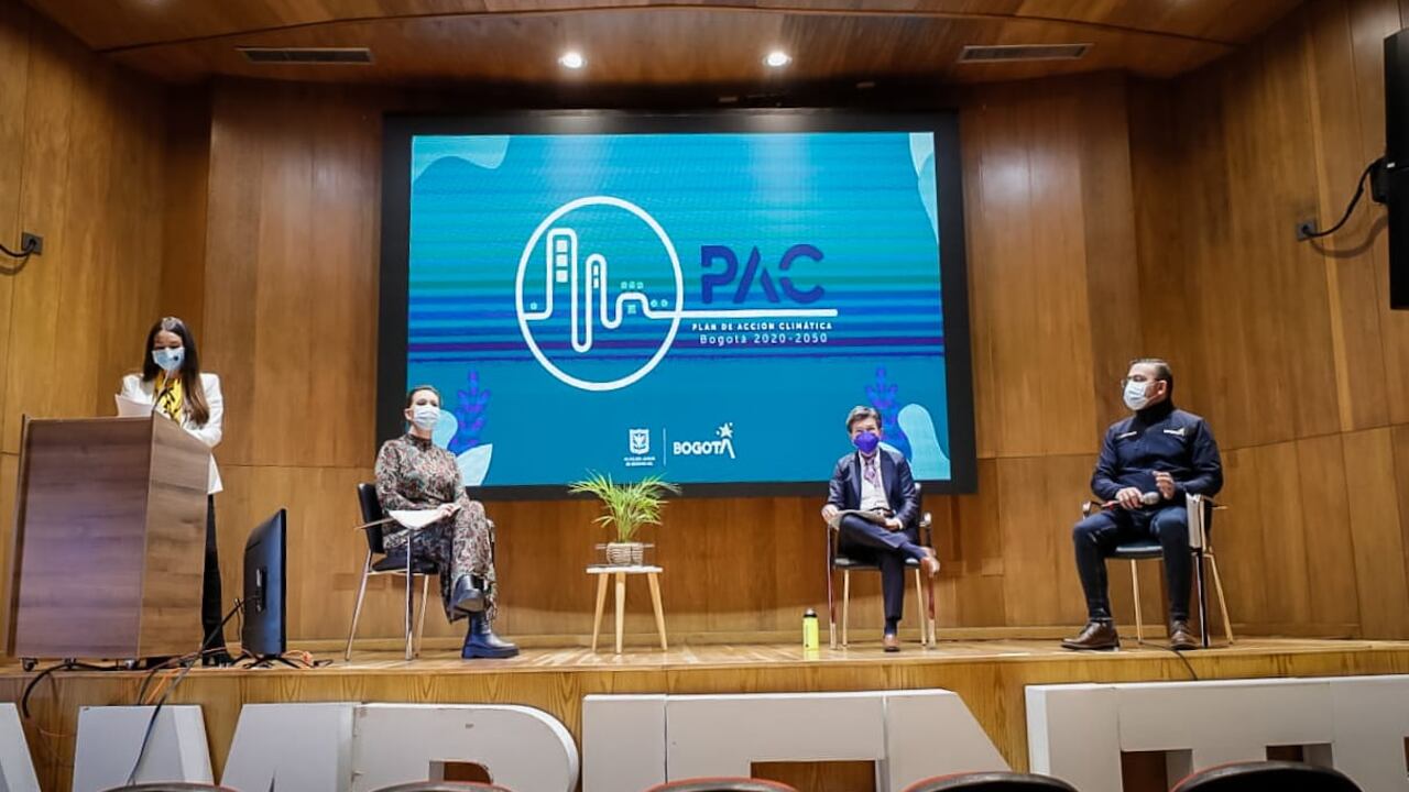 Claudia López presentó el Plan de Acción Climática para Bogotá