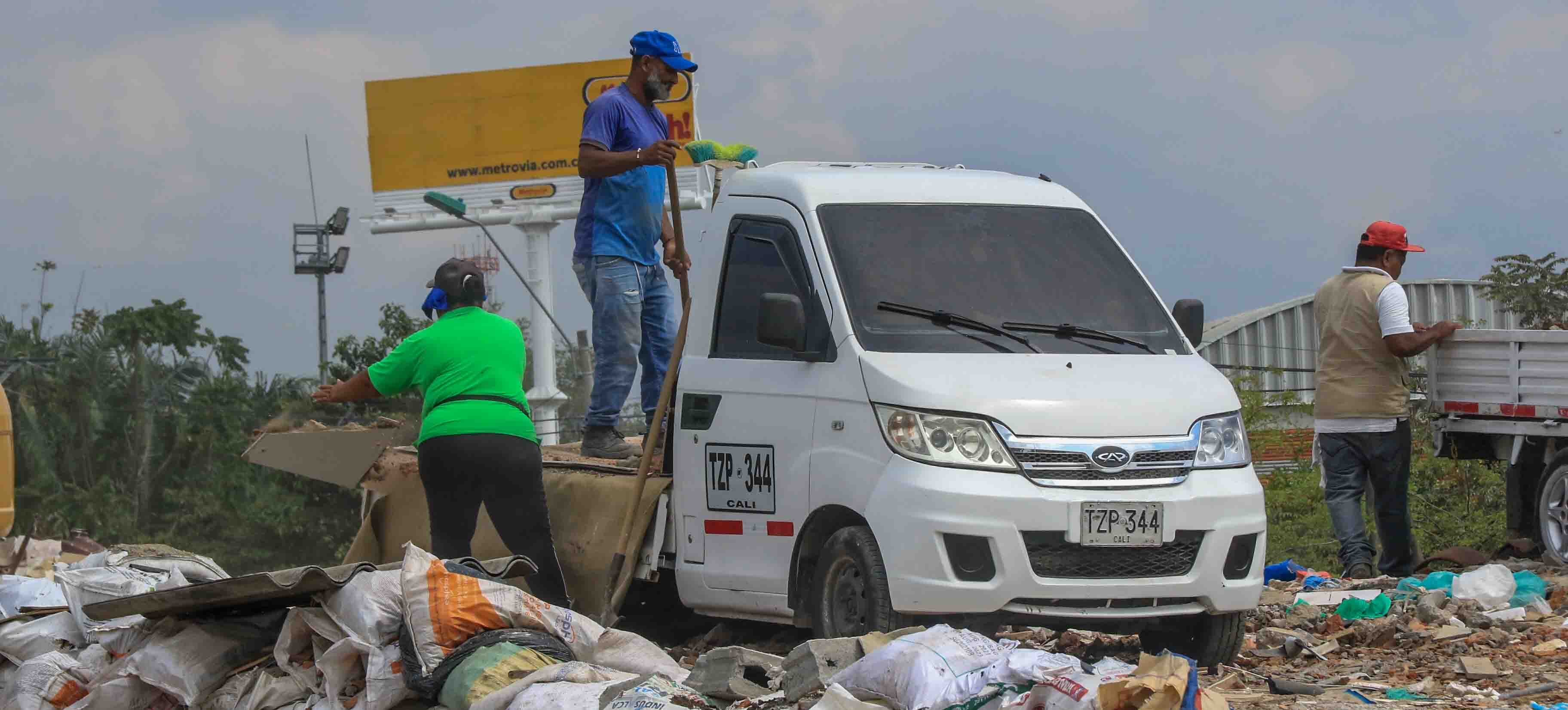 Escombrera de la 50 en Cali está a tope; autoridades están preparando otro espacio para depósito de residuos sólidos.