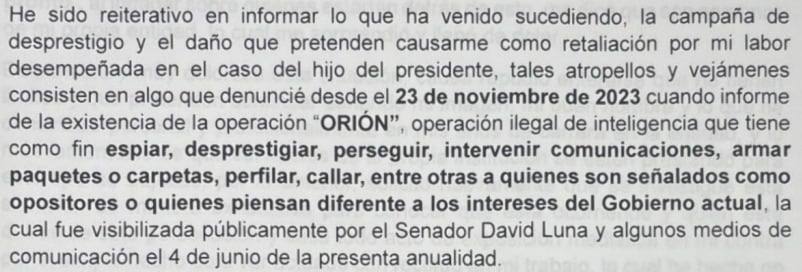 Desder hace más de dos años el investigador Víctor Forero había denunciado los seguimientos desde la Dirección Nacional de Inteligencia.