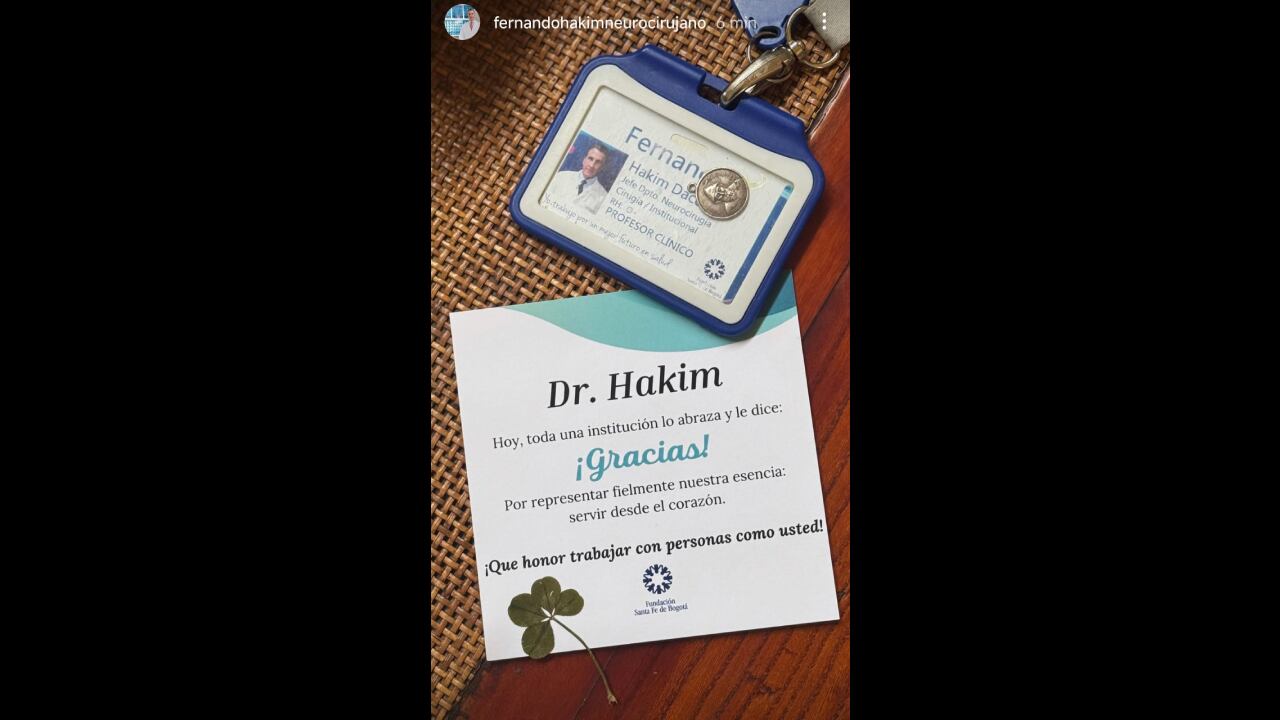 Fernando Hakim compartió inesperada publicación.