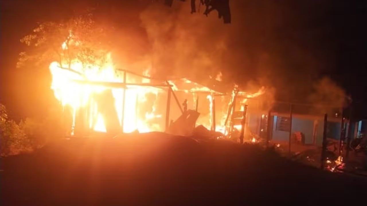 Atentado con drones y explosivos en El Tarra, Norte de Santander.