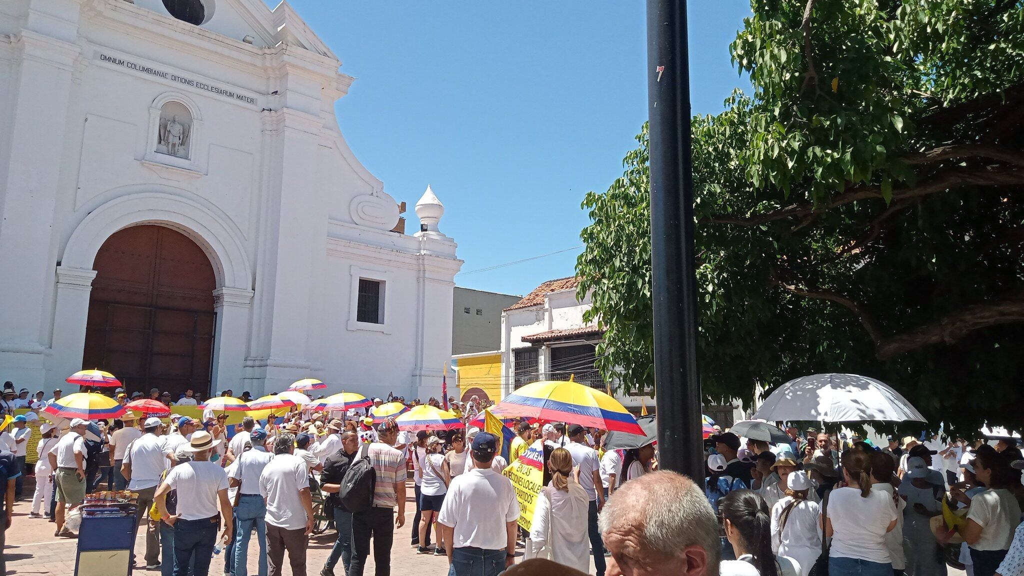Marcha La Mayoría Santa Marta