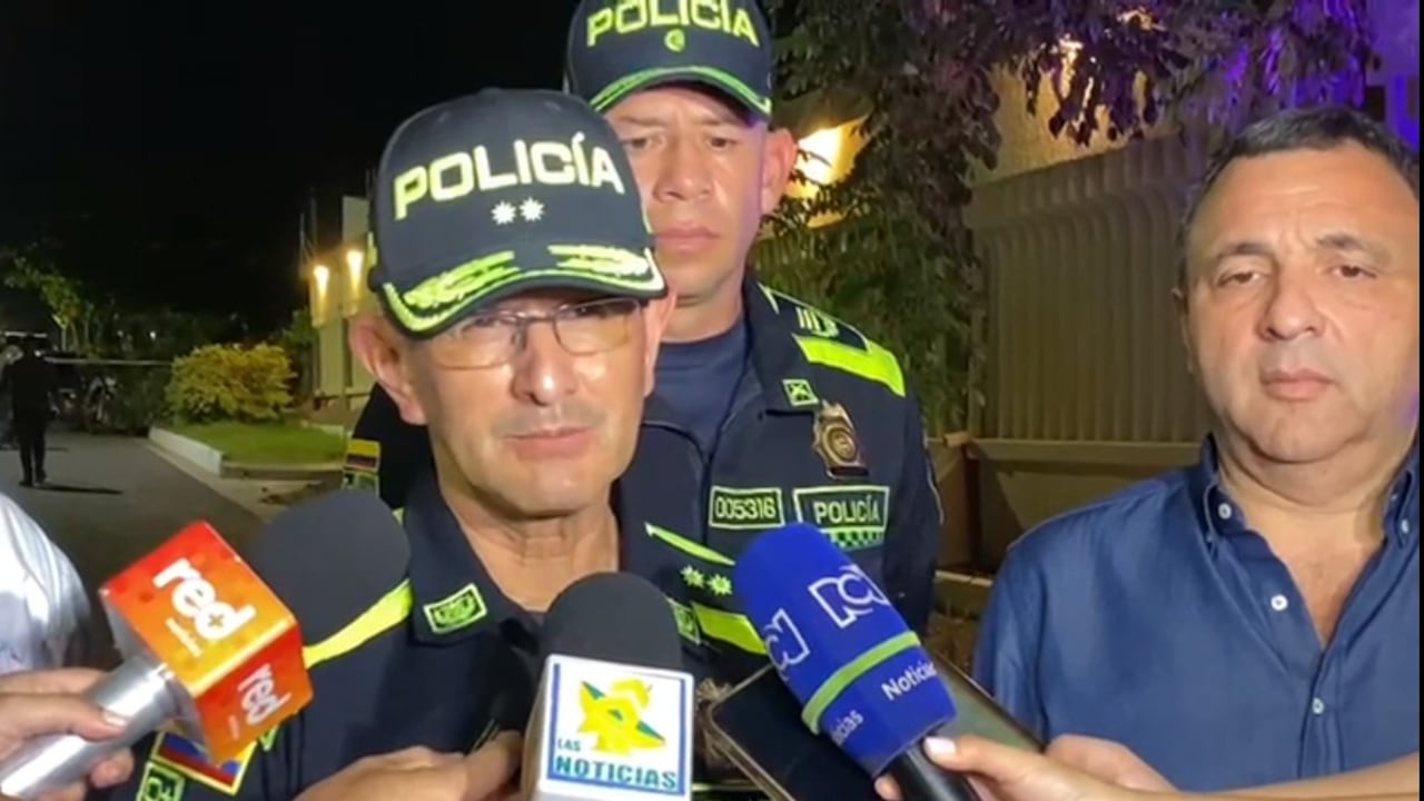 Coronel Jorge Urquijo, comandante de la Policía metropolitana de Barranquilla.