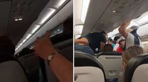 Momentos de angustia en vuelo a Barranquilla.