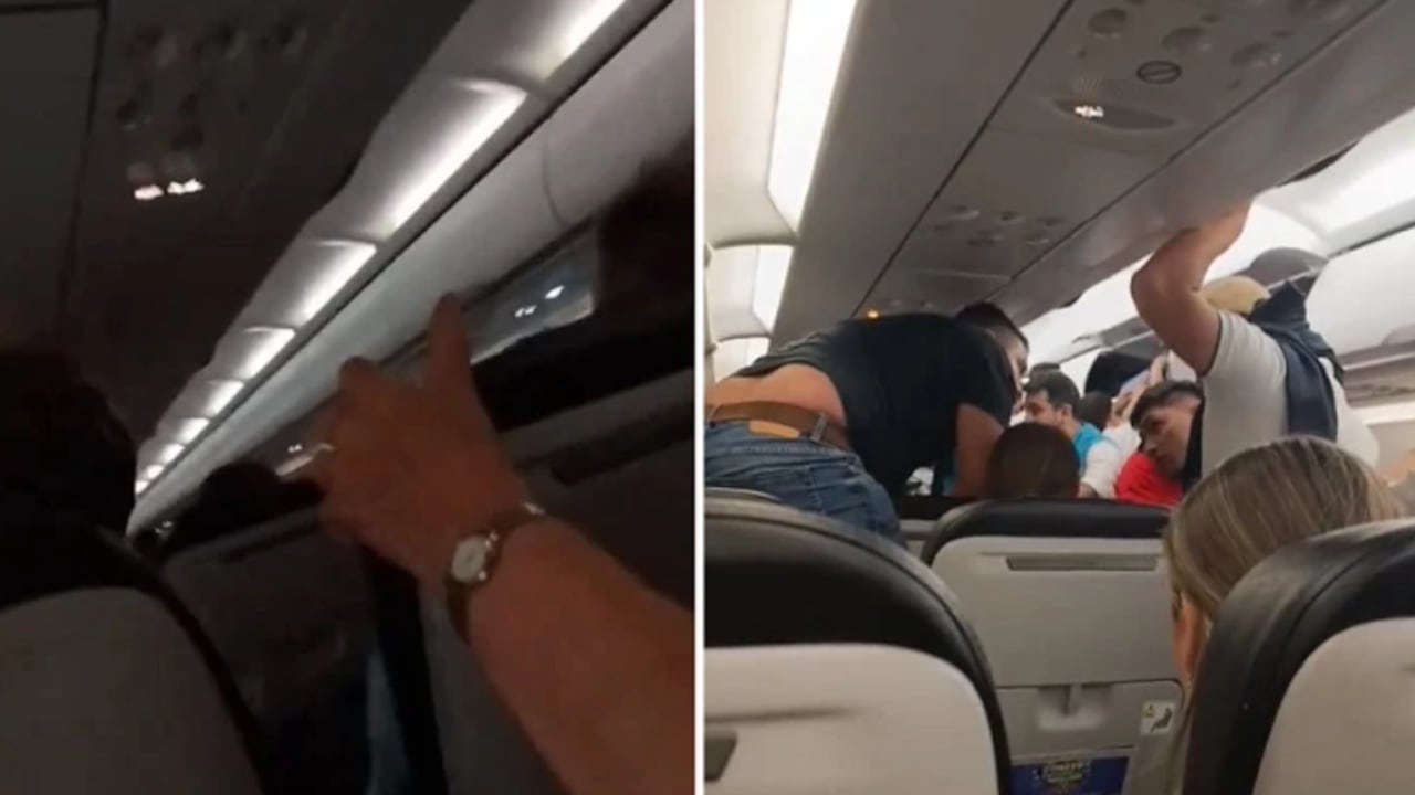 Momentos de angustia en vuelo a Barranquilla.