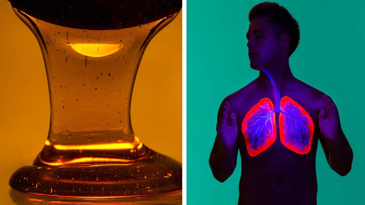 La miel es uno de los ingredientes más usados para atender enfermedades respiratorias. Foto: Getty Images montaje SEMANA.