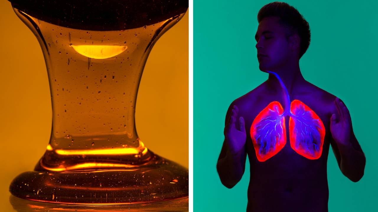 La miel es uno de los ingredientes más usados para atender enfermedades respiratorias. Foto: Getty Images montaje SEMANA.