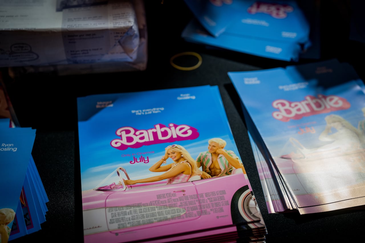 Panfleto de la película 'Barbie'.
