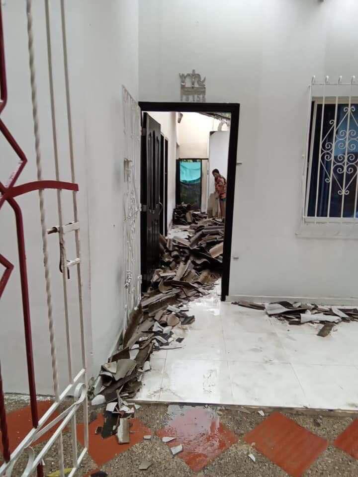 Serían más de 140 las familias damnificadas por este fenómeno natural.