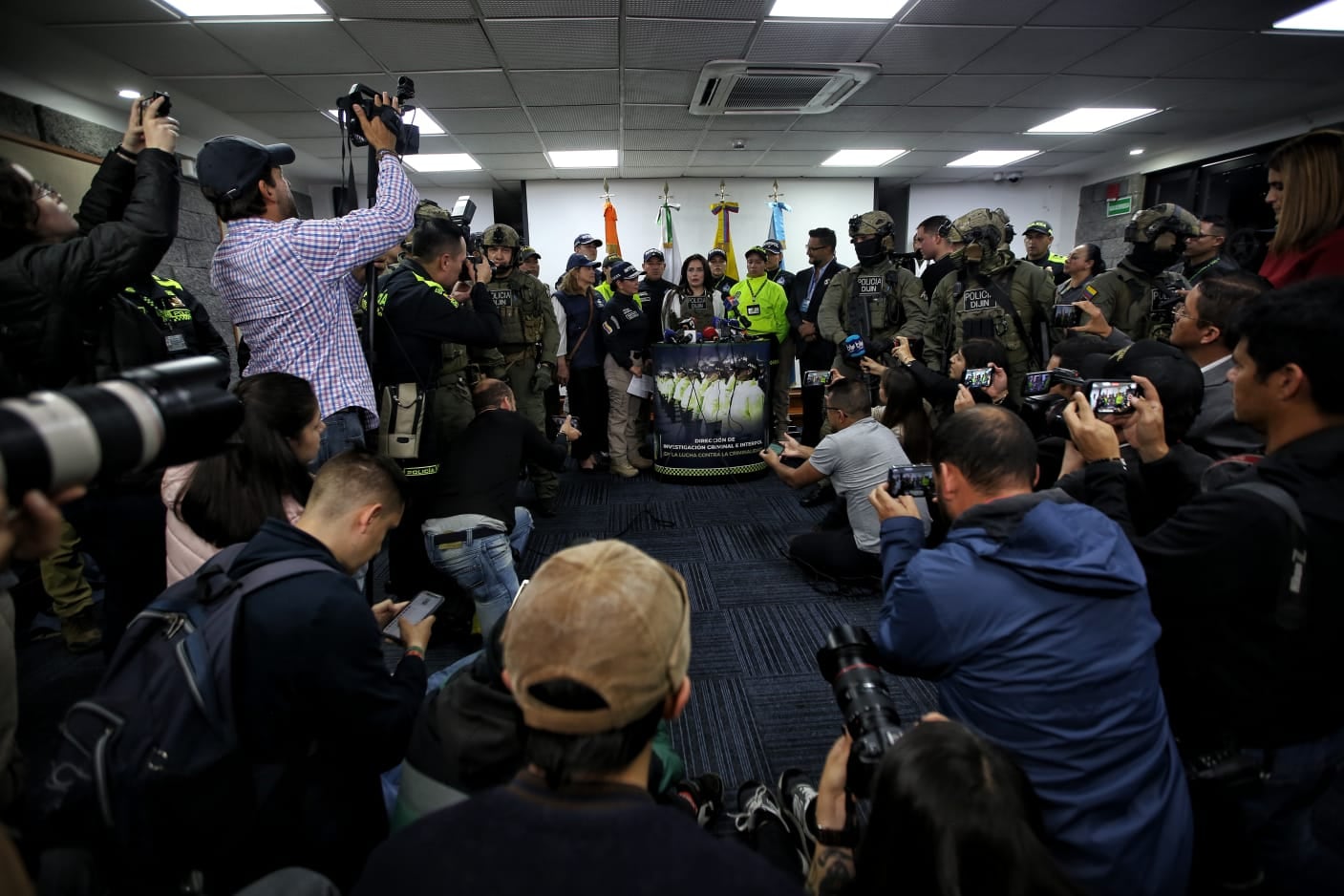 Aida Merlano  llegada su deportación de Venezuela