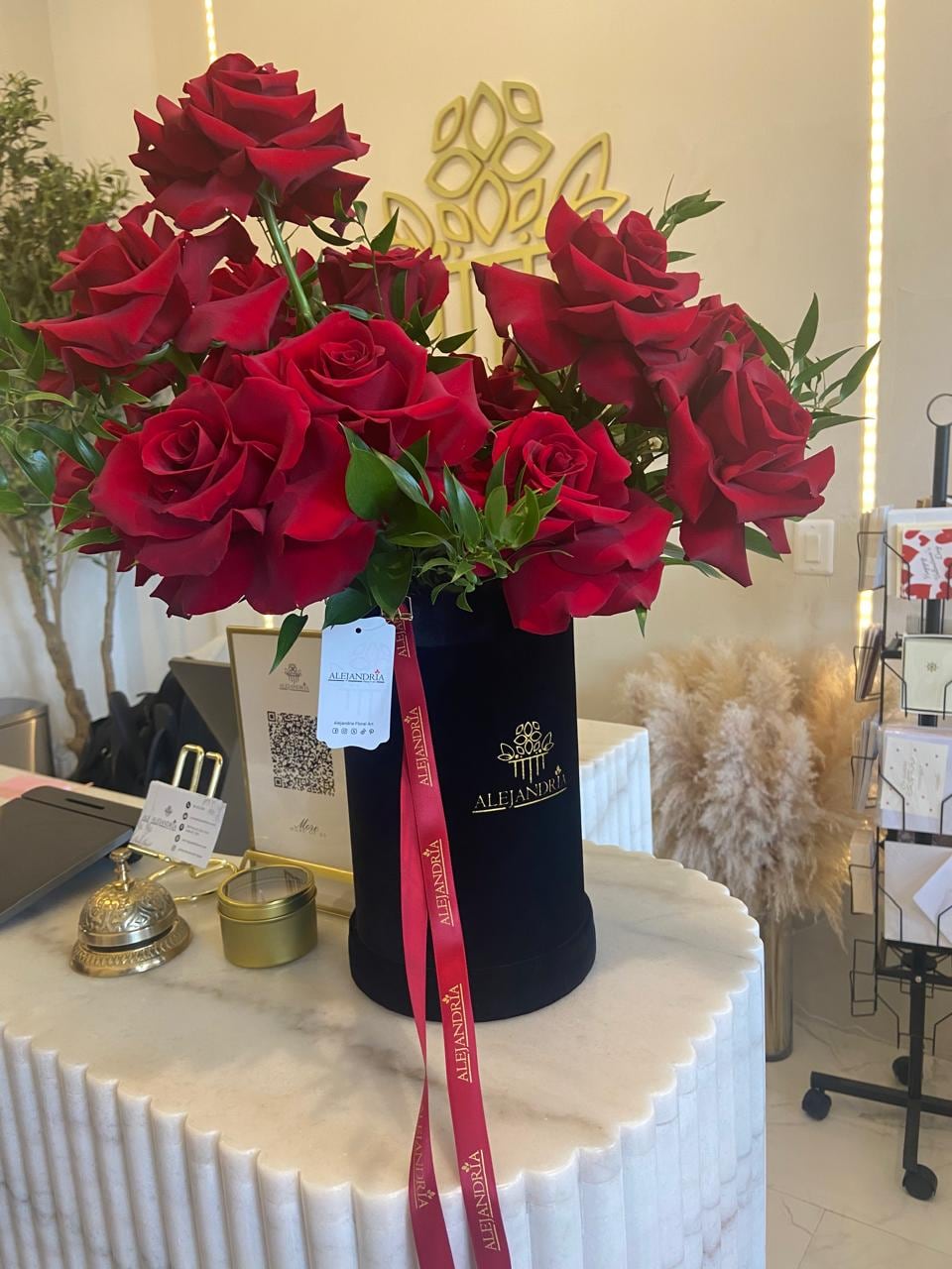 Arreglo floral de San Valentín en EE. UU.