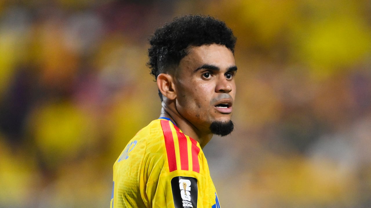 Luis Díaz, delantero de la Selección Colombia.