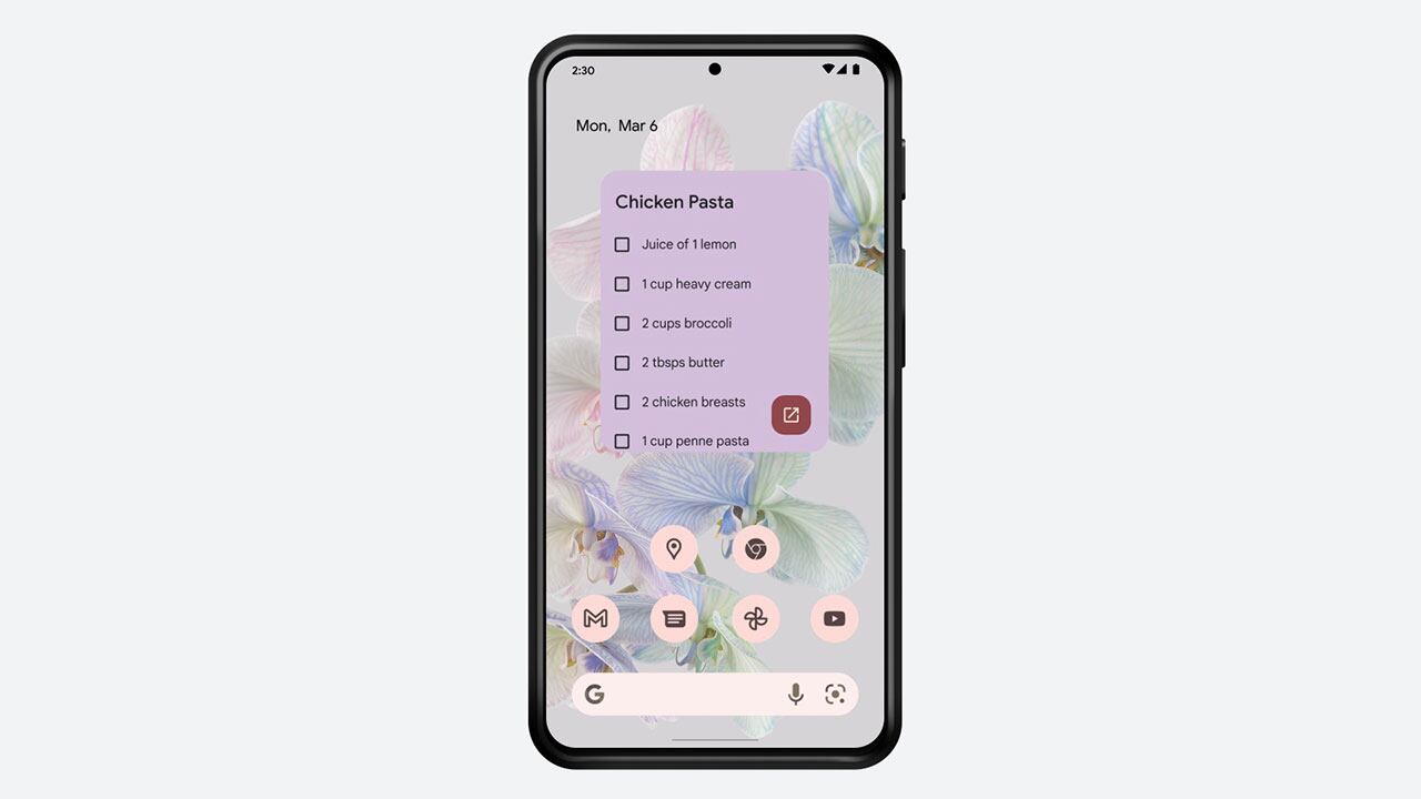 El Widget de Google Keep permite organizar mejor las actividades de los usuarios.