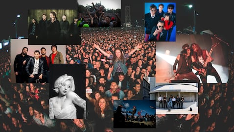 Entre el respeto por la nostalgia y la celebración de lo que hoy emociona, esta edición de Rock al Parque logra un balance notable en cartel y en horarios. Foto: Montaje Arcadia.