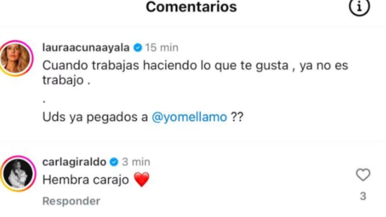 Carla Giraldo de ‘La casa de los famosos’ mostró su cariño a querida figura de ‘Yo me llamo’