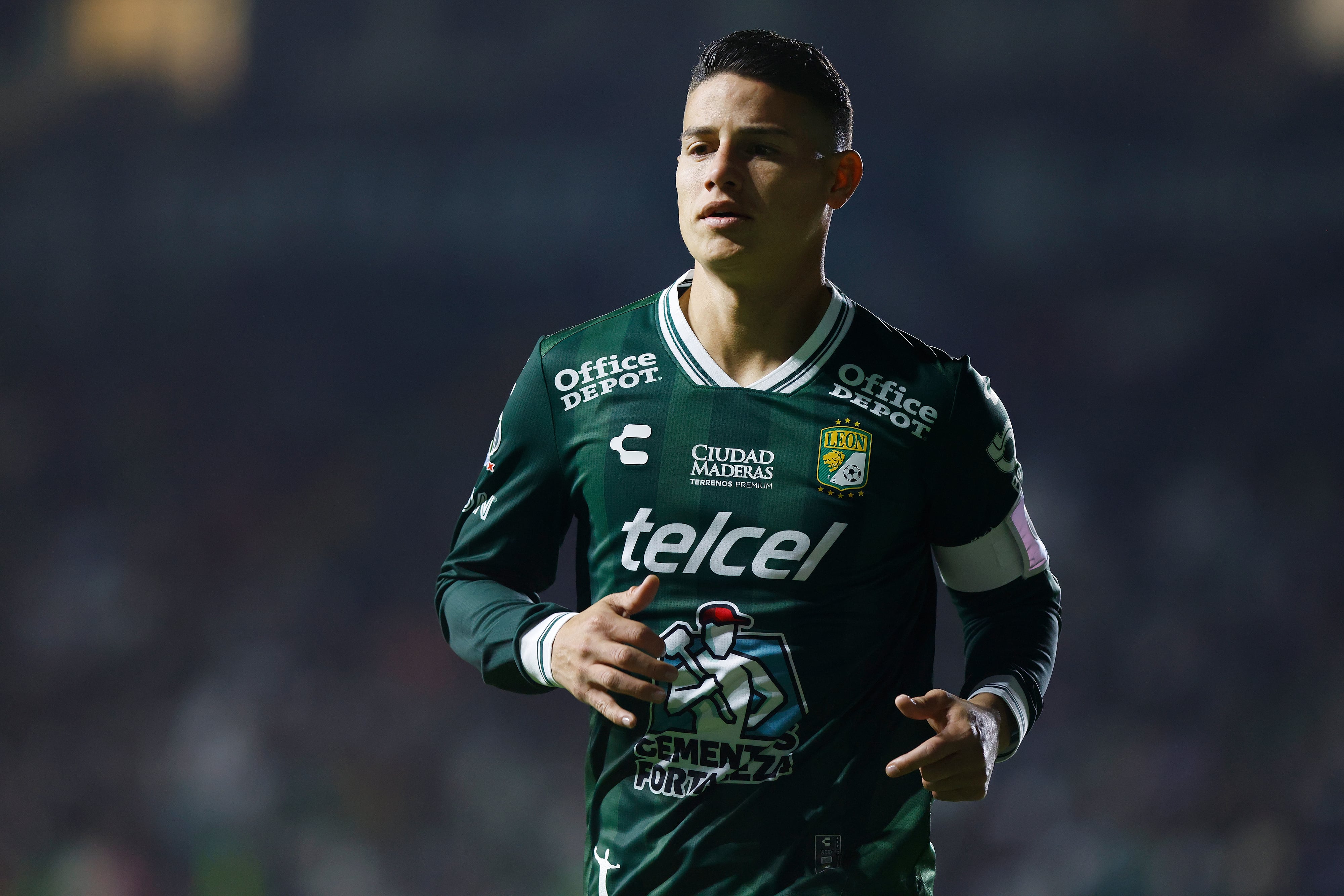 James Rodríguez disputó su último partido con Club León.