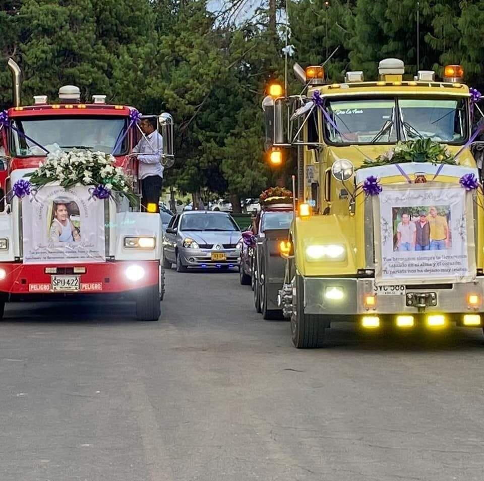 El gremio de camioneros le rindió un homenaje y exigieron que se haga justicia.