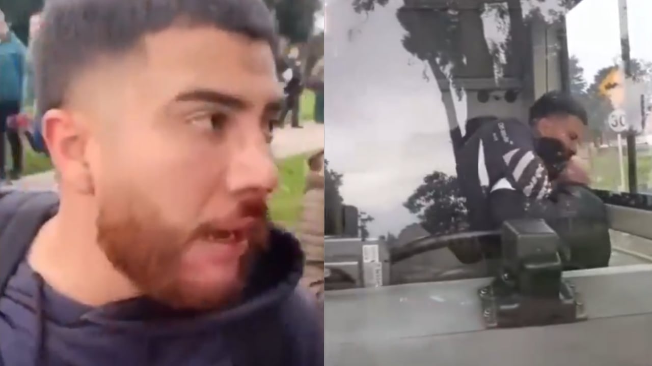 El incidente quedó registrado en una grabación de aproximadamente 30 segundos