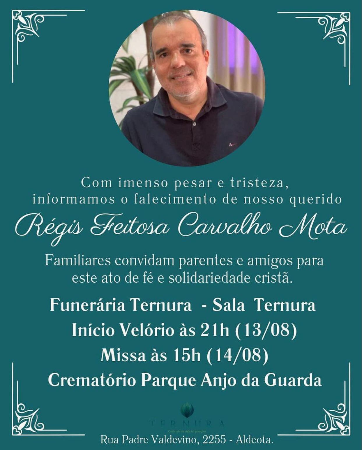 La familia hizo pública la invitación a participar en las honras fúnebres del padre brasileño.