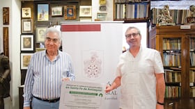 De derecha a izquierda Juan Manuel del Corral, representante de la fundación Juan del Corral y presidente de Cadena; y Carlos Enrique Cavelier, Coordinador de Sueños y presidente de la Fundación Alquería Cavelier.