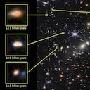 Esta imagen del cúmulo de galaxias SMACS 0723 y sus alrededores, la imagen fue captada por el telescopio espacial James Webb.