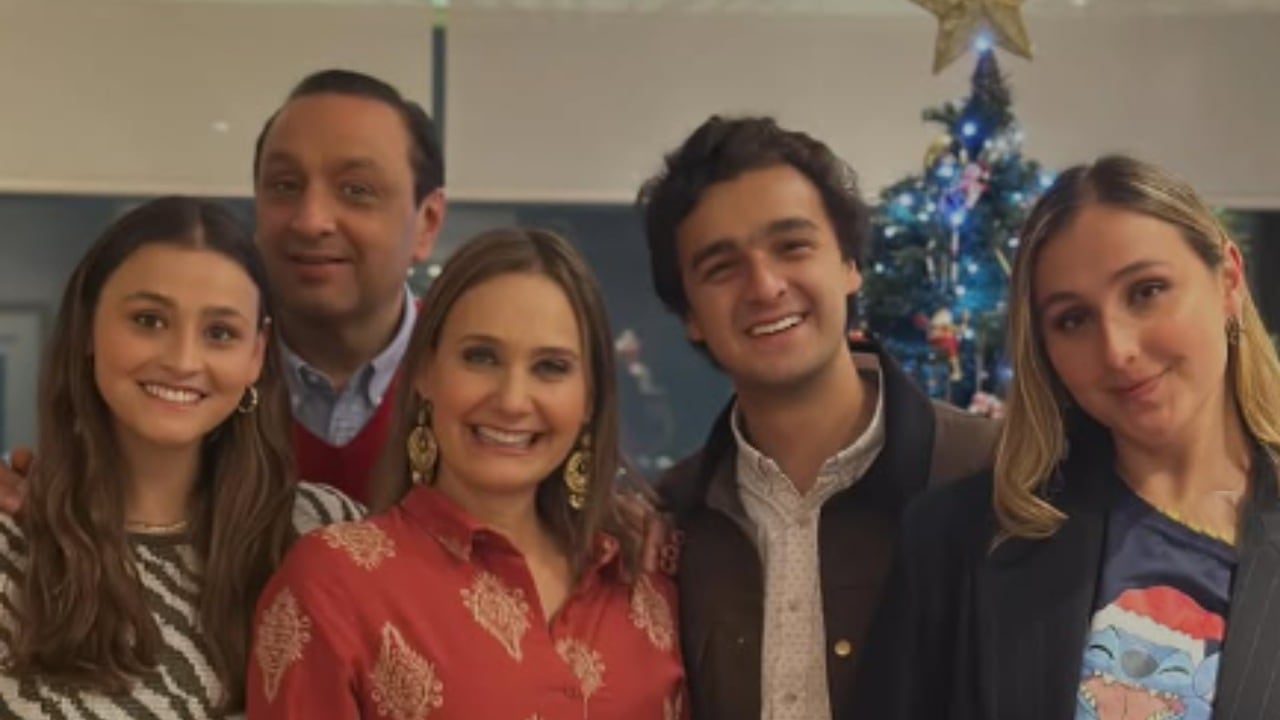 Familia de Jorge Alfredo Vargas e Inés María Zabaraín.