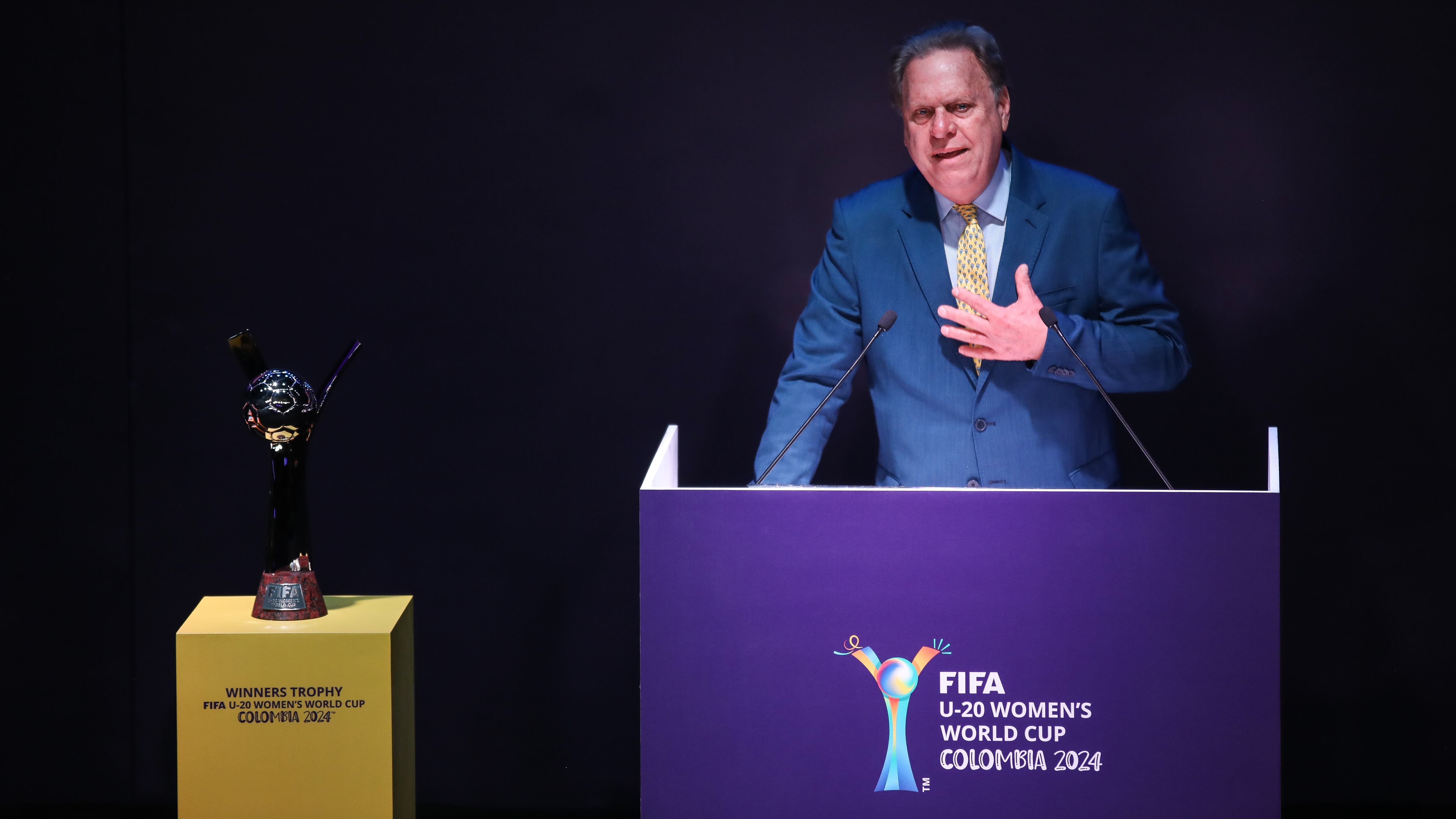 Sorteo Copa Mundial Femenina Sub-20 de la Fifa Colombia 2024