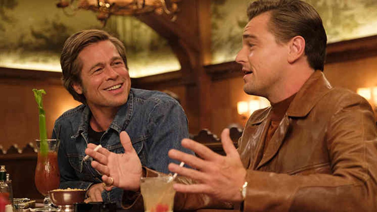 Brad Pitt y Leonardo DiCaprio son Cliff Booth y Rick Dalton en 'Había una vez… en Hollywood', de Quentin Tarantino.