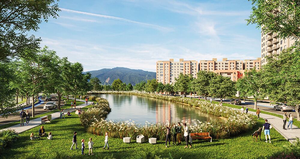 La inversión en Lagos de Torca será de 4 billones de pesos, distribuidos en cuatro etapas. Se proyecta que en diez años esté listo el componente más grande.