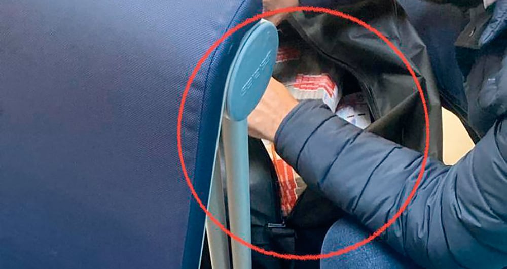 Prueba del dinero en efectivo.