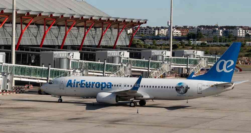 La aerolínea de origen español resultó afectada este martes. 