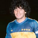 Maradona en Boca Juniors (Getty)
