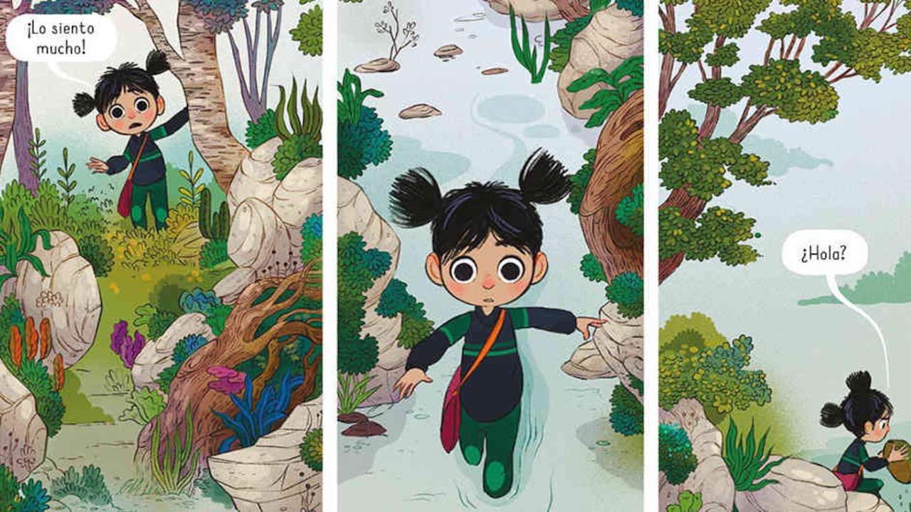 Detalle de 'Hicotea', de la dibujante bogotana Lorena Alvarez, que este año ganó el premio Russ Manning 2019, un reconocimiento que se entrega a las nuevas promesas del cómic en el marco de la Comic-Con de San Diego.