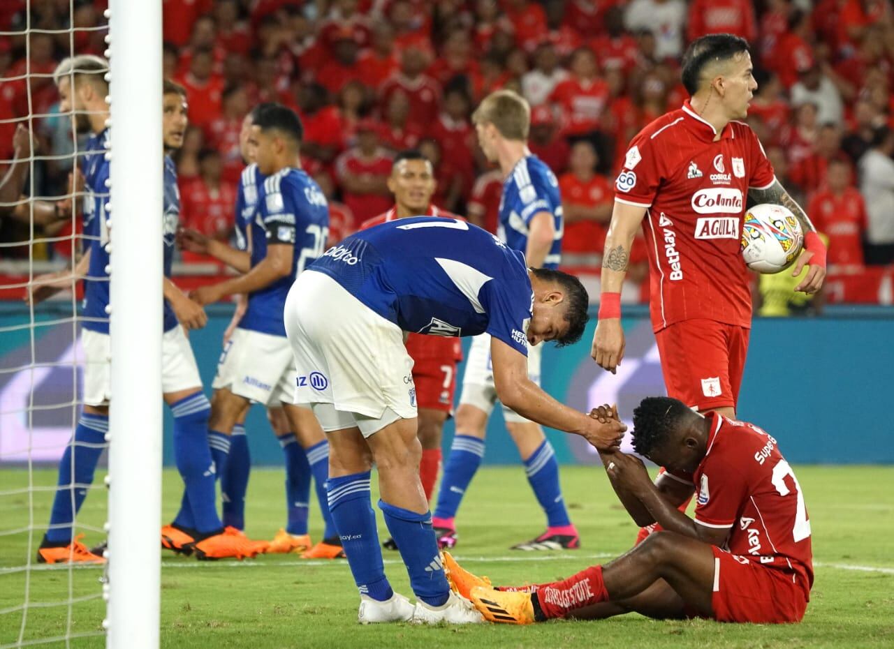 América Millonarios en el estadio Pascual Guerrero